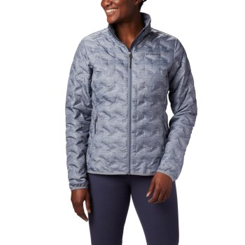 Columbia Delta Ridge Down, Chamarras Grises Para Mujer | 689521-PDI